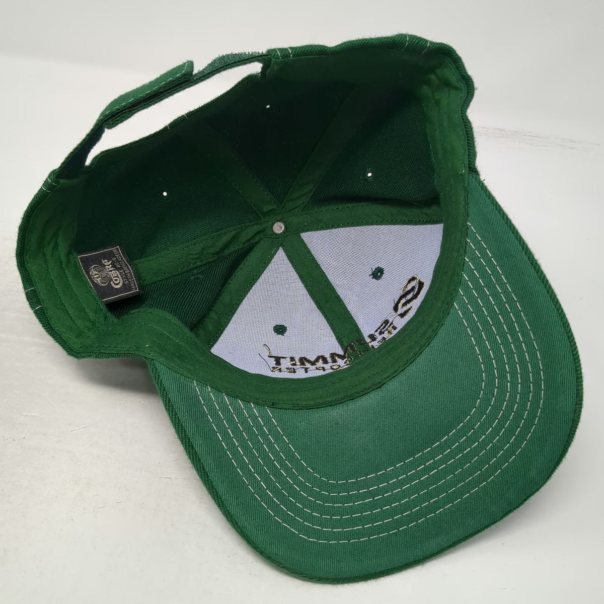 Cobra Baseball Cap Green OS Summit Helicopter Embroidery Contrast Stitch Hat