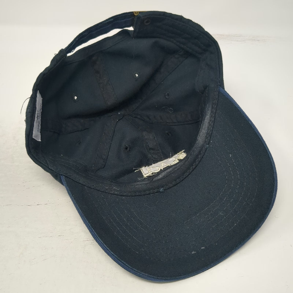 River Beach Baseball Cap Black One Size Solana Beach Cotton Slideback Hat