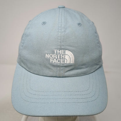 The North Face Baseball Cap Blue One Size Embroidered Logo Slideback Cotton Hat
