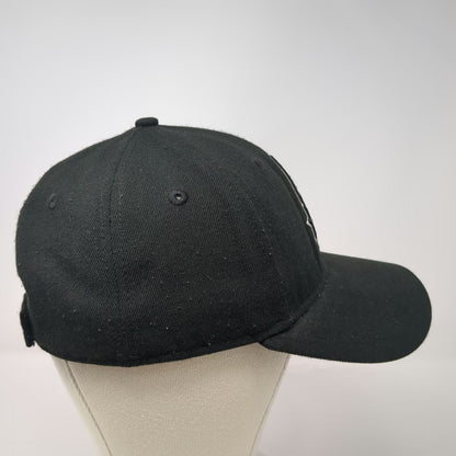 New Era San Antonio Spurs NBA Cap Black OS Strapback Curved Brim Hat Embroidered