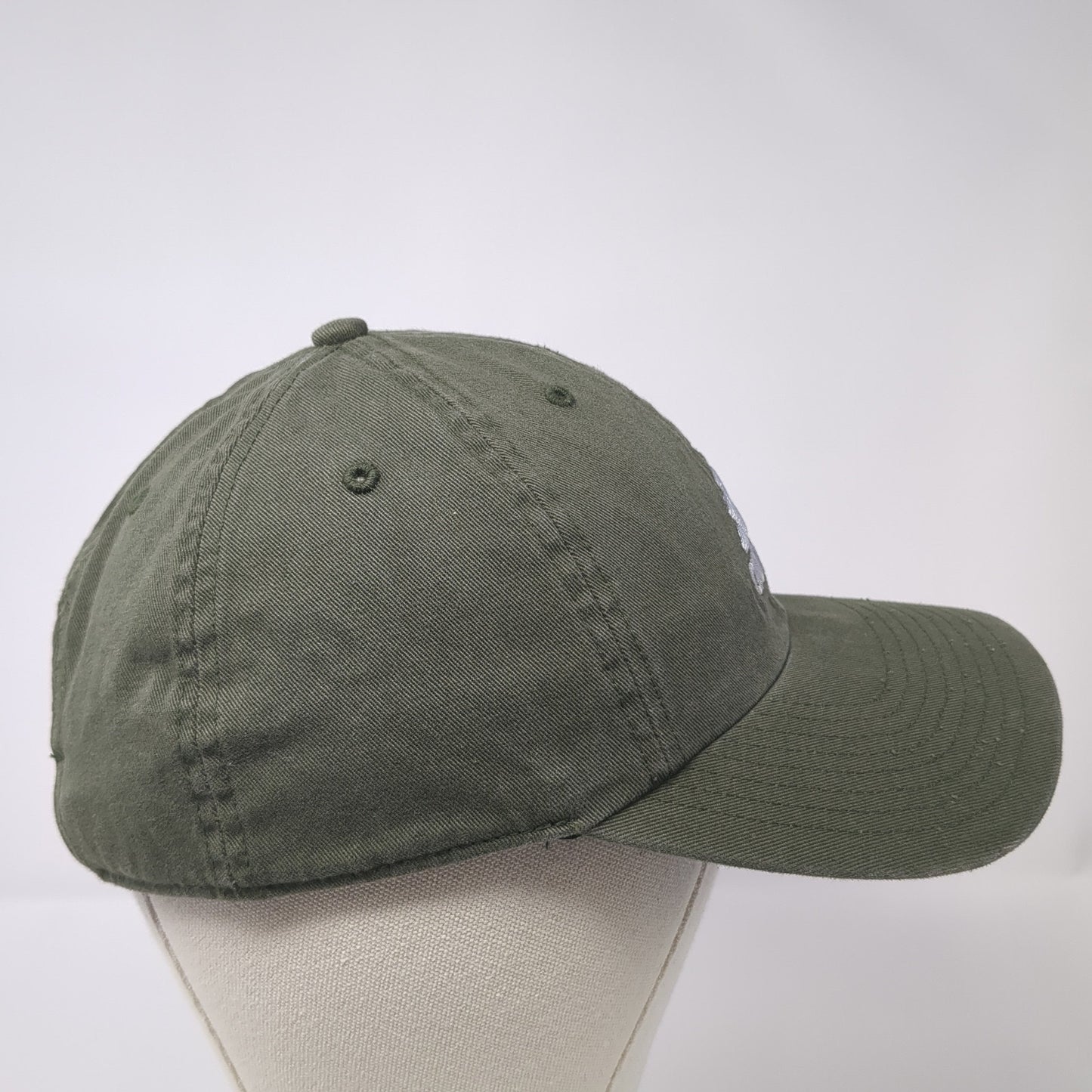 Adidas Slideback Baseball Cap Green One Size Adjustable Embroidered 6 Panel