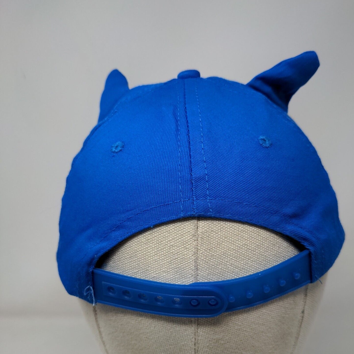 Sonic The Hedgehog Sega Snapback Hat Blue One Size Adjustable Vent Holes