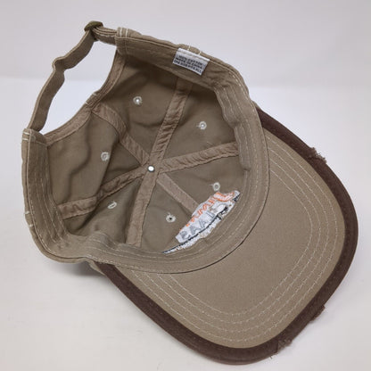 Jimmy Claas Construction Slideback Hat Tan One Size Adjustable 6 Panel