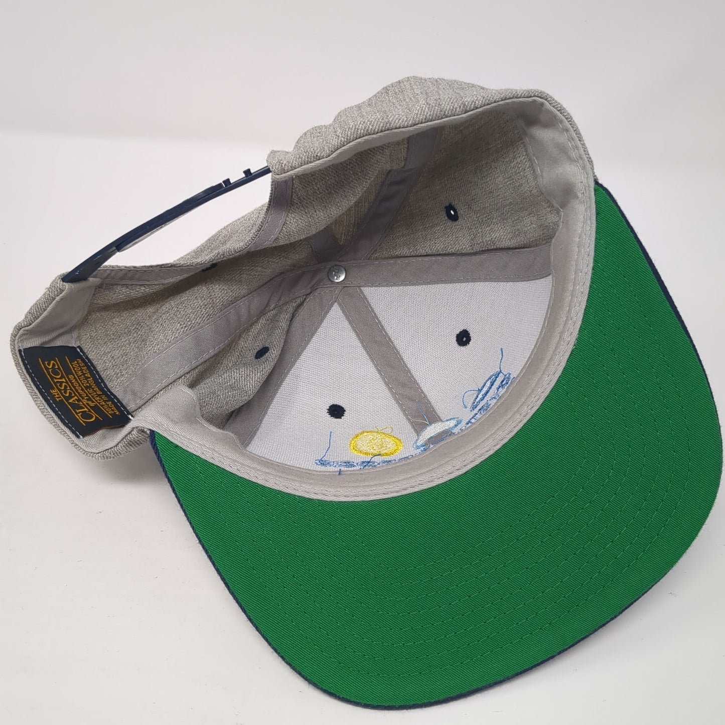 Cystic Fibrosis Foundation Snapback Hat Multi One Size Colorblock Yupoong