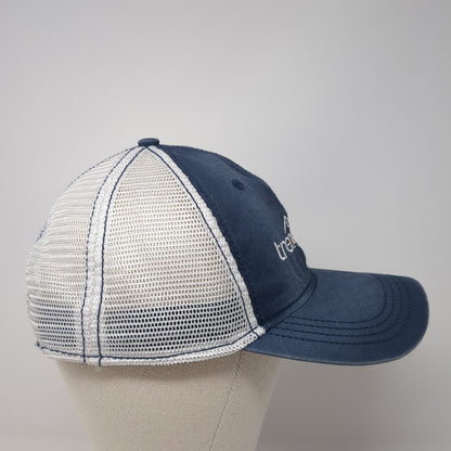 Trendsetter Homes Mesh Back Trucker Hat Blue One Size Outdoor Cap