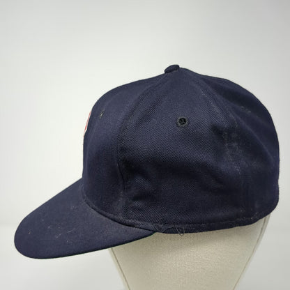 Devon Baseball Cap Blue Boston MLB Red Sox 7 1/8 Fitted Wool Made In USA Hat