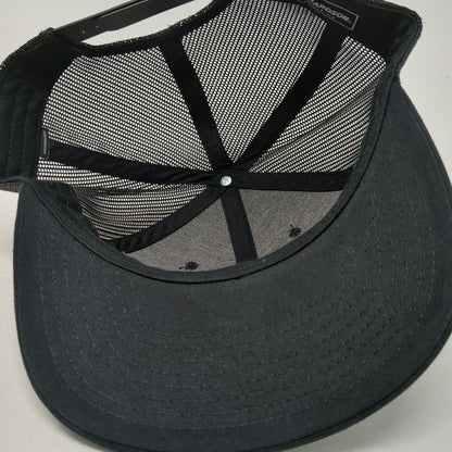 Richardson Trucker Hat Black One Size Duarte Trucking DT Logo Mesh Snapback