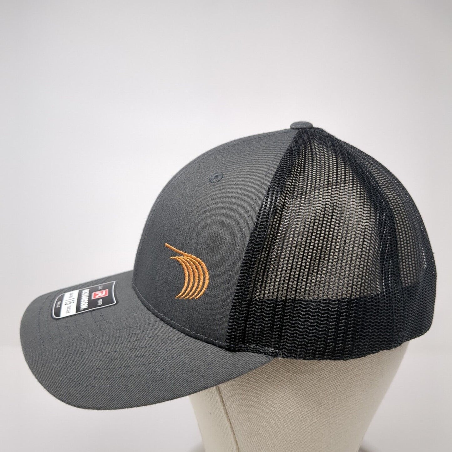 Encore Wire Logo Snapback Mesh Back Trucker Hat Gray M/L Richardson