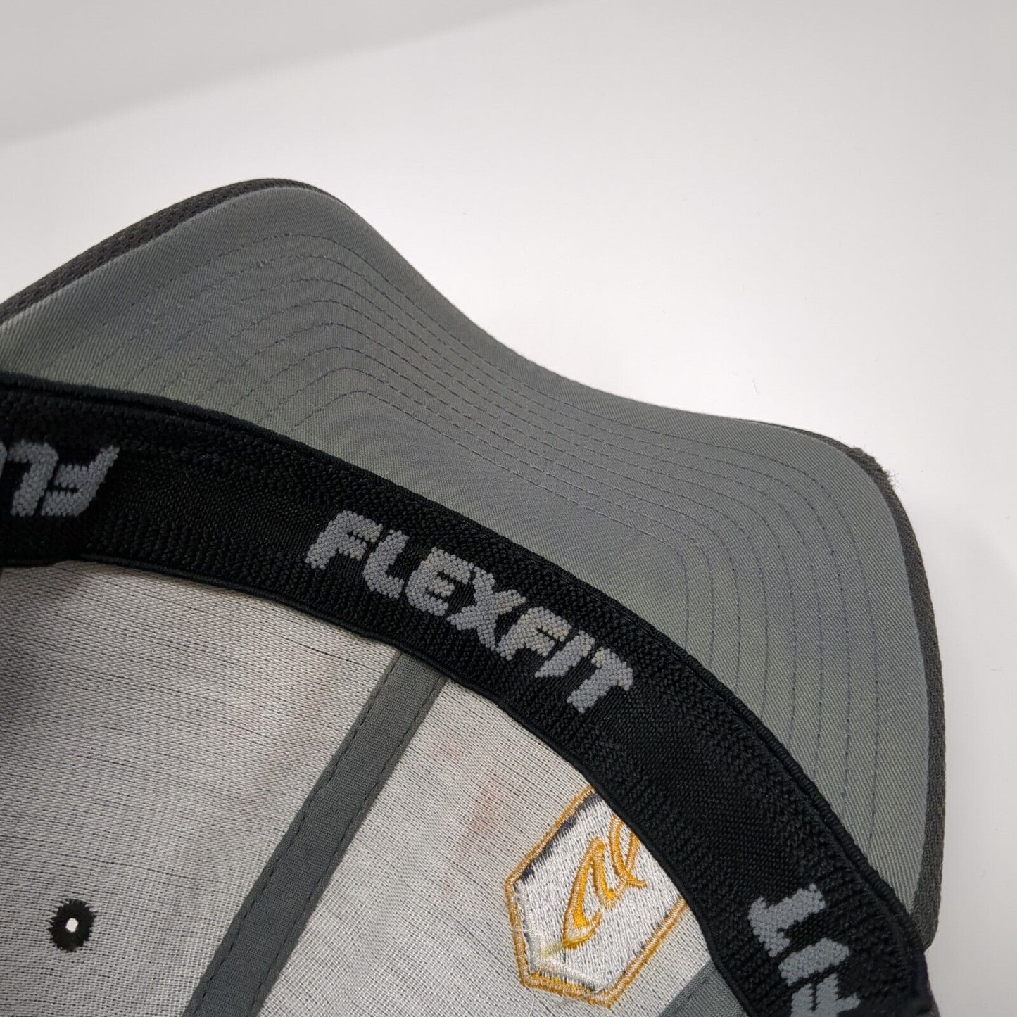 Sturtevants Ketchum ID Fitted Hat Gray L/XL Flexfit Embroidered Yupoong