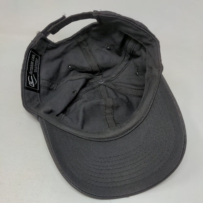 Colorado Strapback Hat Gray OSFM Adjustable 6 Panel Outdoor Cap