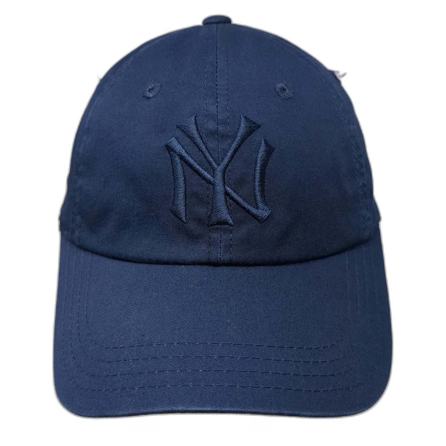 New York Yankees MLB American Needle Baseball Cap Blue One Size Tonal Logo Hat