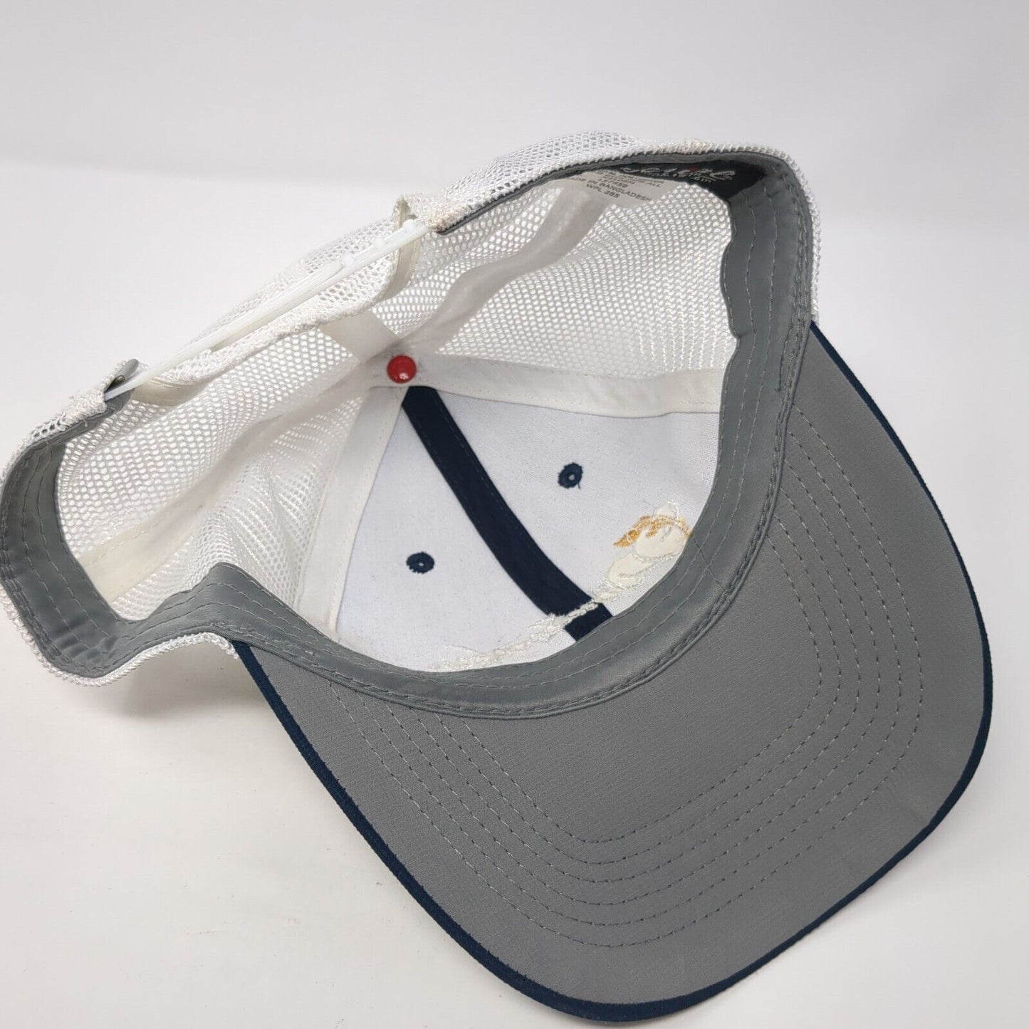 Windbrooker Snapback Trucker Hat Blue One Size Mesh Back Imperial