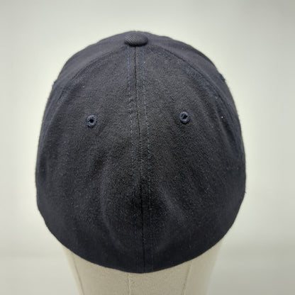 Mountain Bike Specialists Fitted Hat Blue S/M Flexfit Embroidered Yupoong
