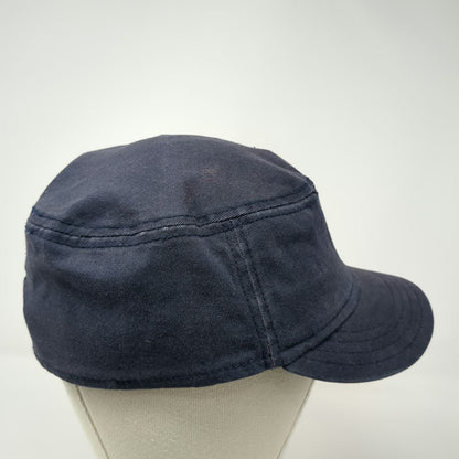 New York Yankees MLB New Era Army Cap Blue L Distressed Patch Stretch Fit Hat