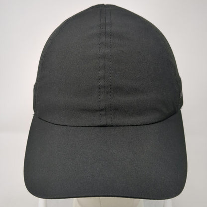 apana Baseball Cap Black One Size Mesh Panels Strapback Hat Lightweight Active