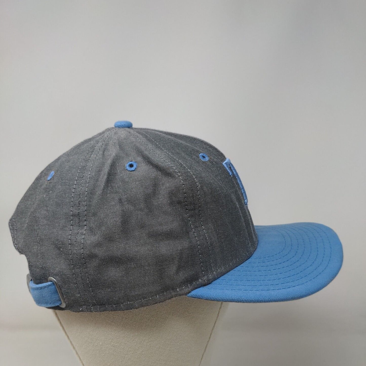 Tampa Bay Rays Slideback Hat Gray Blue Size M/L Embroidered MLB New Era 9Fifty