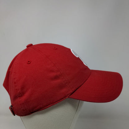 '47 Brand Men's Slideback Hat Red OSFA Embroidered Philadelphia Phillies Logo