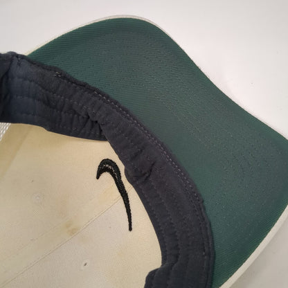 Nike Baseball Cap White One Size Mesh Back RZN Golf Swoosh Performance Hat