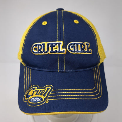 Cruel Girl Snapback Trucker Hat Multicolor OS Adjustable Embroidered Mesh Back
