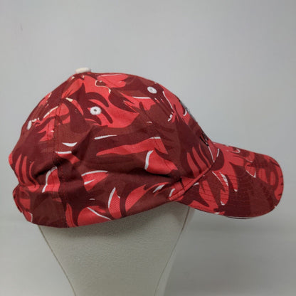 Unbranded Men's Strapback Red Camo Hat Size OSFA Embroidered United Bulldogs