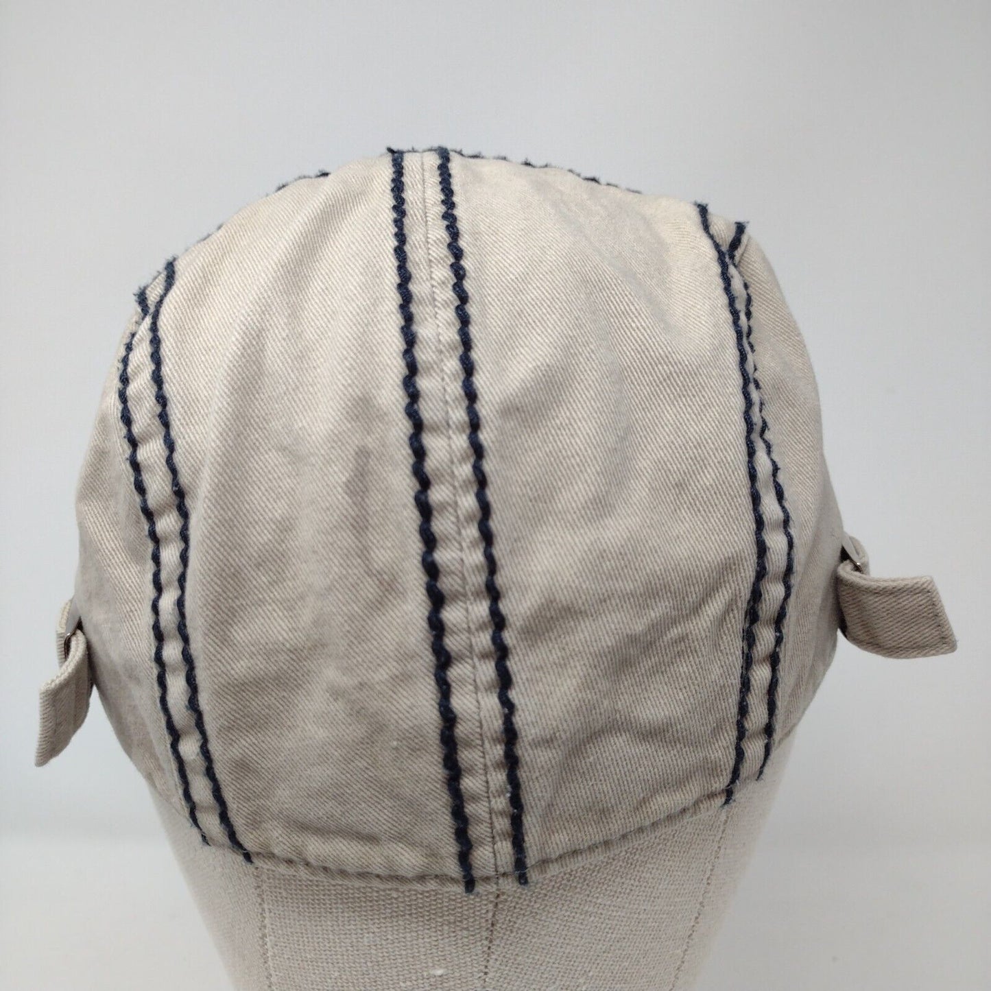 Classics Fashion Flat Cap Multicolor OSFA Plaid Adjustable Embroidered
