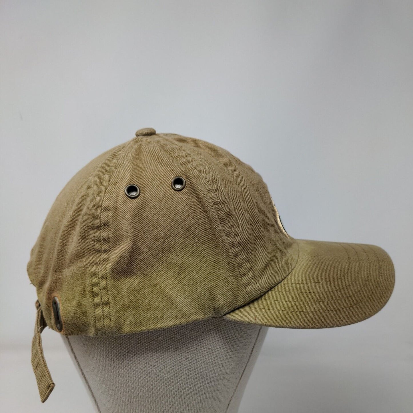 Panera Bread Employee Slideback Hat Tan One Size Embroidered Adjustable