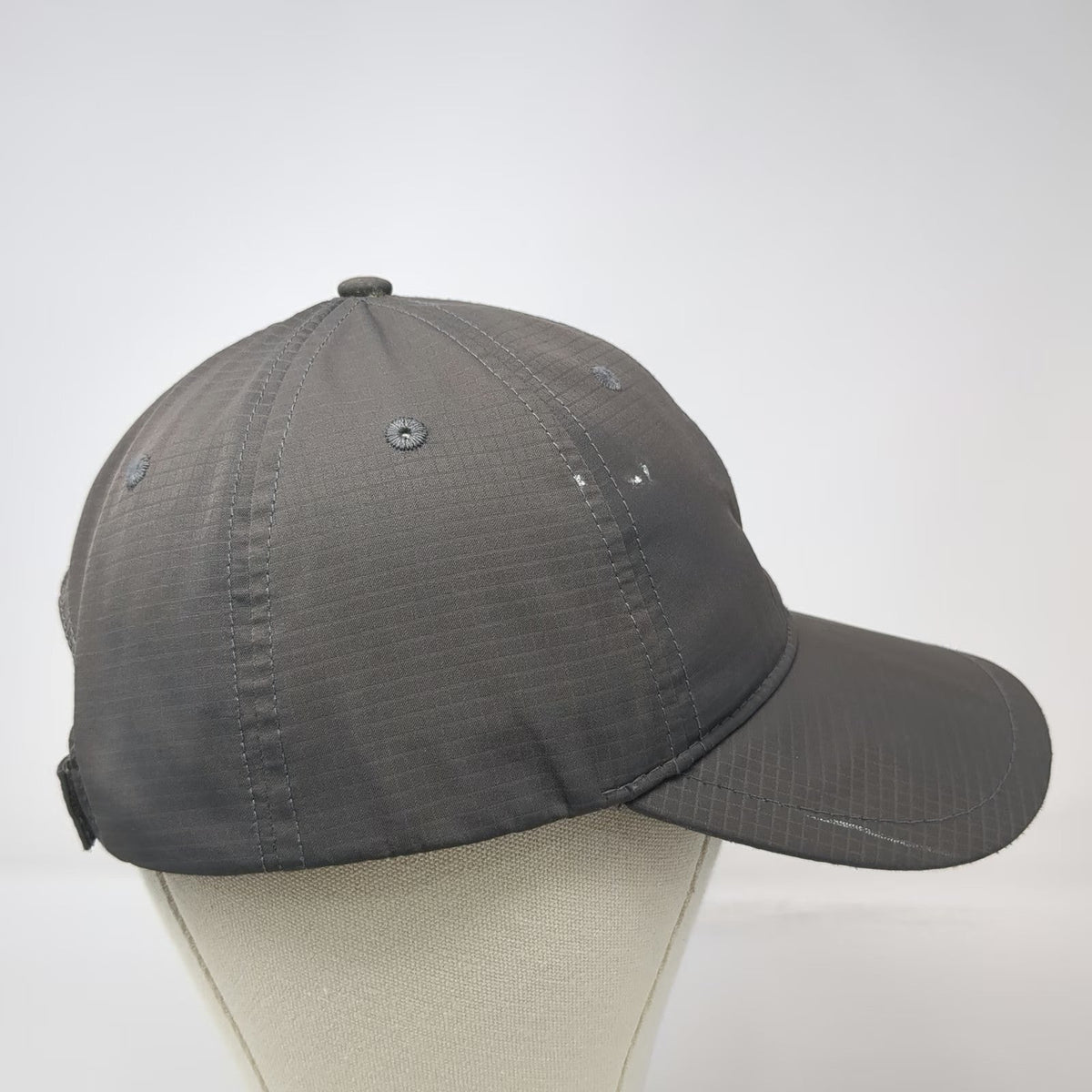 Cap America Ritual Green Logo Gray Baseball Cap One Size Strapback Hat Ripstop