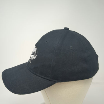 Surfware Baseball Cap Black One Size Hawaii Wave Palm Tree Graphic Strapback Hat