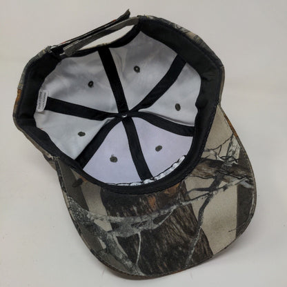 Menards Mens Strapback Hat Camo Adjustable Embroidered #27 Logo Brown