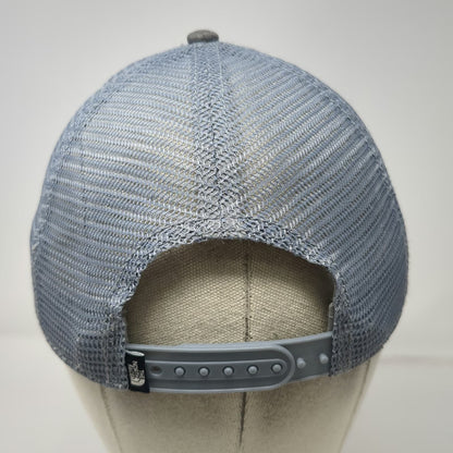 The North Face Trucker Hat Gray One Size Bear Mountain Mesh Snapback Outdoors