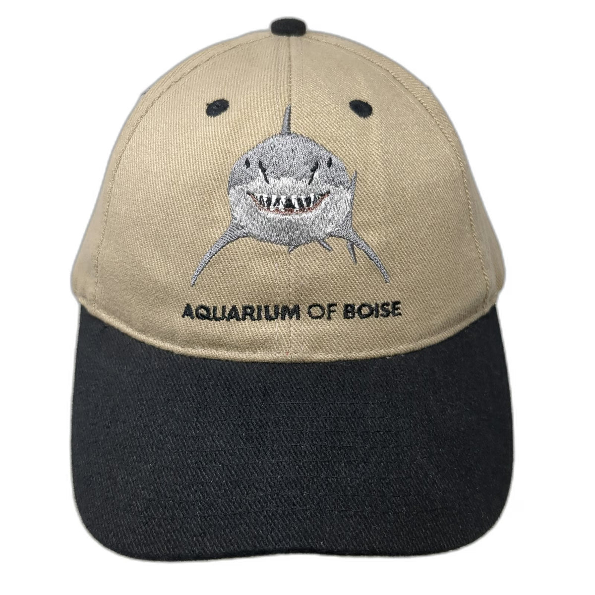 Headmost Baseball Cap Beige One Size Shark Aquarium of Boise Hat Slideback