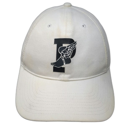 Polo Ralph Lauren Baseball Cap White One Size P-Wing Winged Foot Slideback Hat