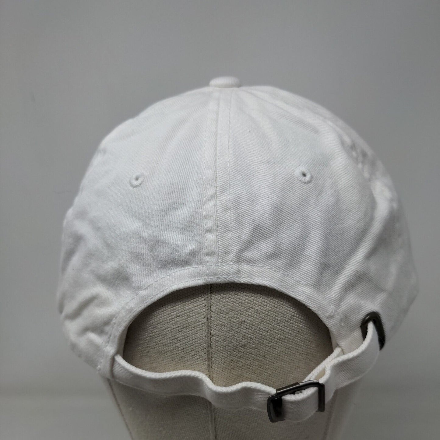 Kennedy 24 Slideback Hat White One Size Embroidered The Classics Yupoong