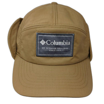 Columbia Trapper Brown One Size Sherpa Lined Ear Flaps Adjustable Outdoor Hat