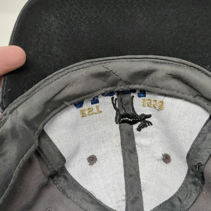 Baseball Cap Gray Black One Size Alaska Moose EST 1959 Embroidered Strapback Hat