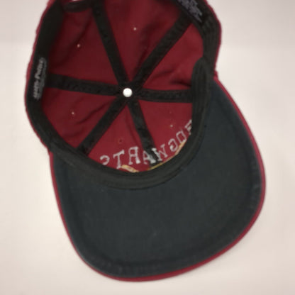 Hogwarts Alumni Slideback Hat Red One Size Adjustable Embroidered Harry Potter