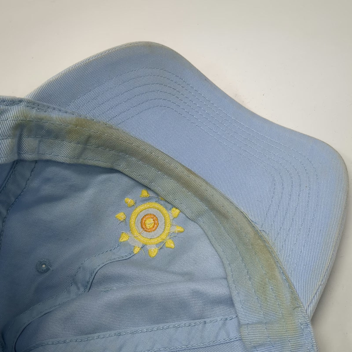 Life is Good Baseball Cap Blue One Size Sun Graphic Cotton Hat Adjustable Strap
