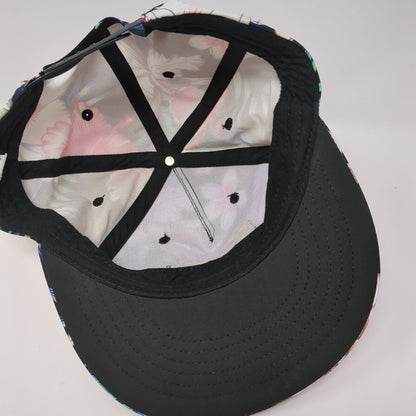 Truly Hard Seltzer Snapback Hat Multicolor OS Adjustable Embroidered Floral