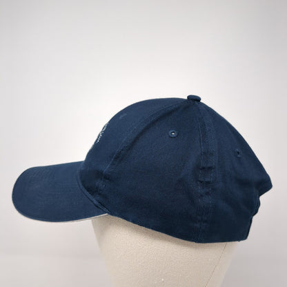 Landings at Spirit Golf Club Strapback Hat Blue One Size Port & Company