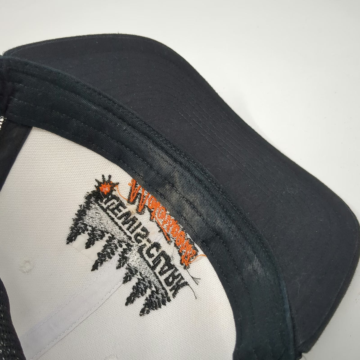 Richardson Trucker Hat Black One Size Lewis-Clark Motorsports Mesh Snapback