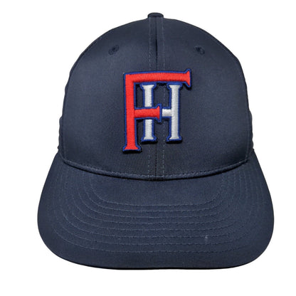 FH Fitted Hat Blue Size XS-S Breathable PTS Lite Embroidered 6 Panel Richardson