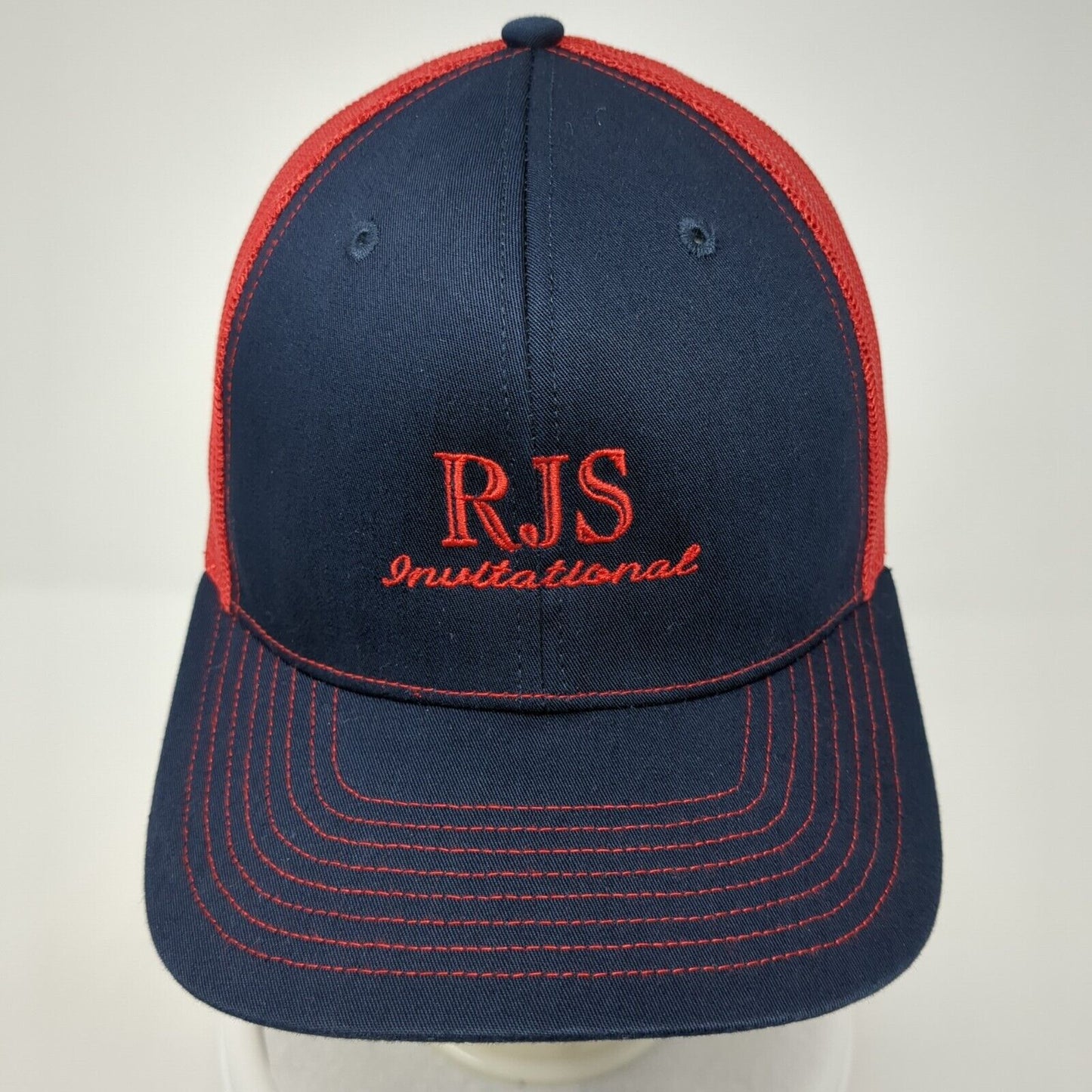 RJS Invitational Snapback Trucker Hat Multicolor OS Adjustable Mesh Richardson