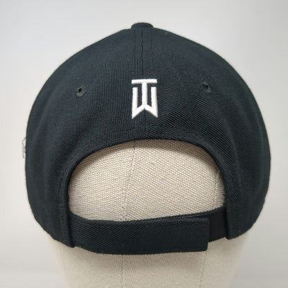 Nike Baseball Cap Black One Size Tiger Woods TW Dri-FIT 25 Green Underbill Hat