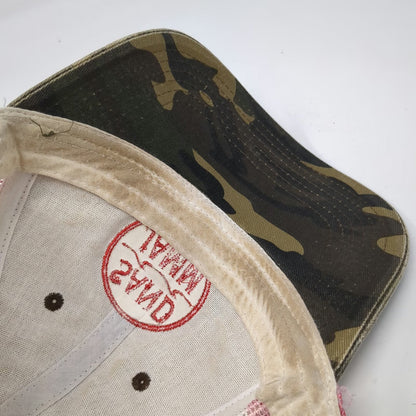 Otto Trucker Hat Green Red White Blue One Size Camo American Flag Sand Jamm