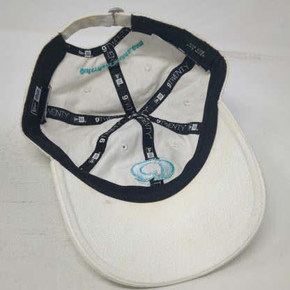 New Era Baseball Cap White One Size Outer Reef Yachts Slideback Embroidered Hat