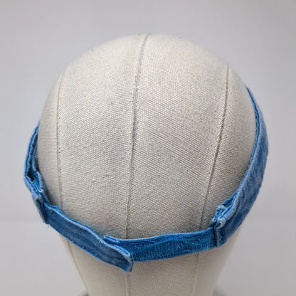 Gulf Shores Alabama Strapback Sun Visor Hat Blue One Size Adjustable Kaufman