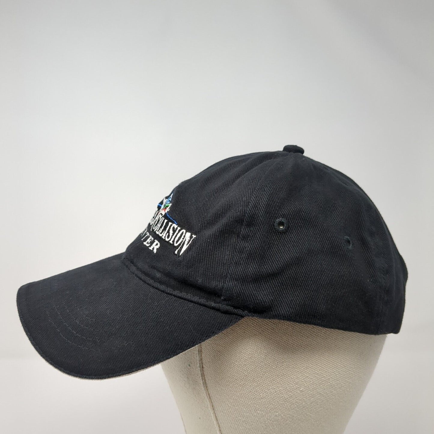 Steelhead Collision Center Strapback Hat Black One Size Fahrenheit