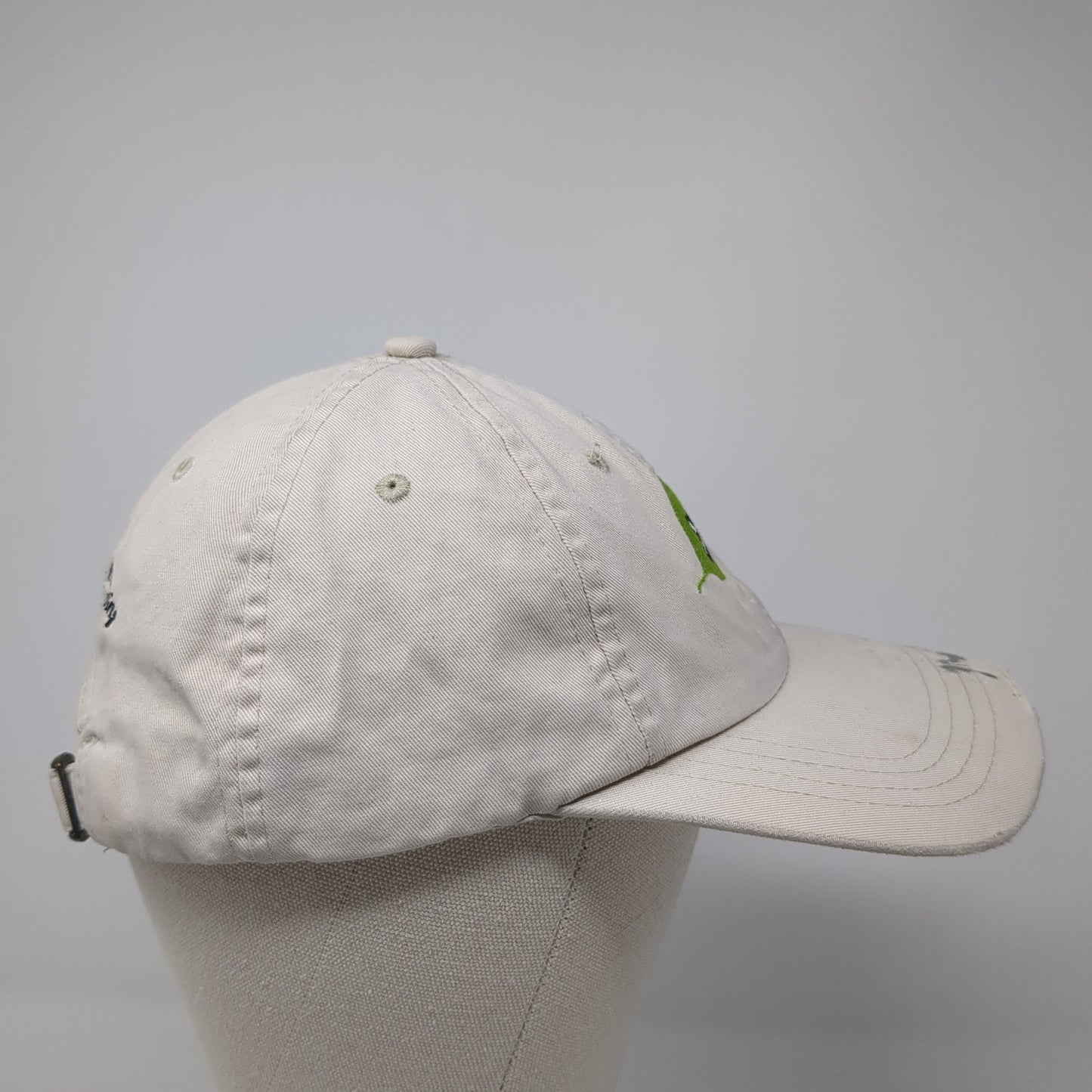 Wildlife Rescue Center Slideback Hat Beige One Size Adjustable Embroidered