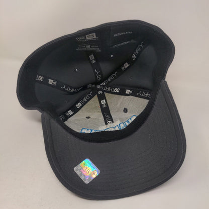 New Era Men's Fitted Hat Gray M-L Embroidered Carolina Panthers NFC South Champs