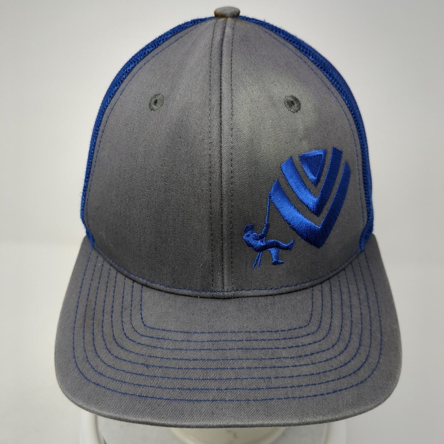 Richardson Snapback Mesh Back Trucker Hat Multi Embroidered Logo Outdoor